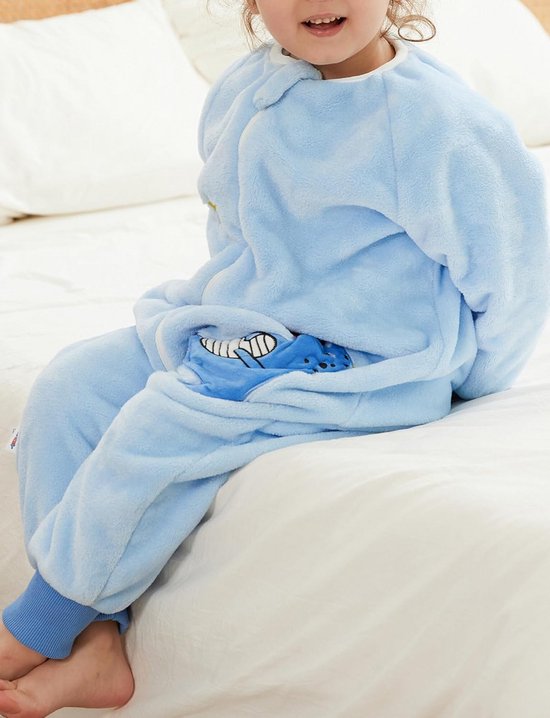 Warme Flanellen Slaapzak met Voeten voor Baby en Kinderen 3.0 TOG — afbeelding 3