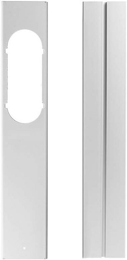 Verstelbare PVC raamafdichtingsset 110 cm voor draagbare airco uitlaatslang 14 cm diameter geluiddemper