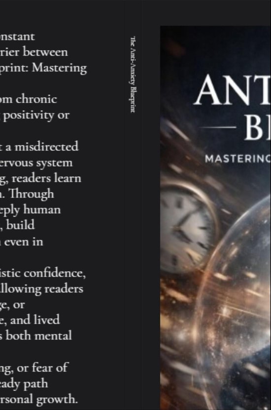 The Anti-Anxiety Blueprint - cover