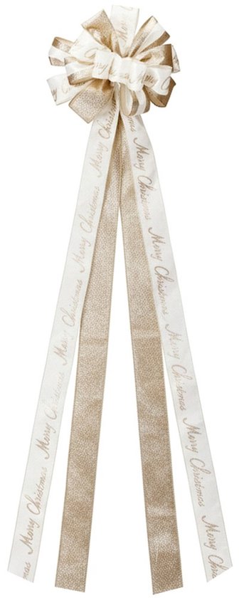 Rode fluwelen strikken voor kerstboom | 12/24 stuks vintage