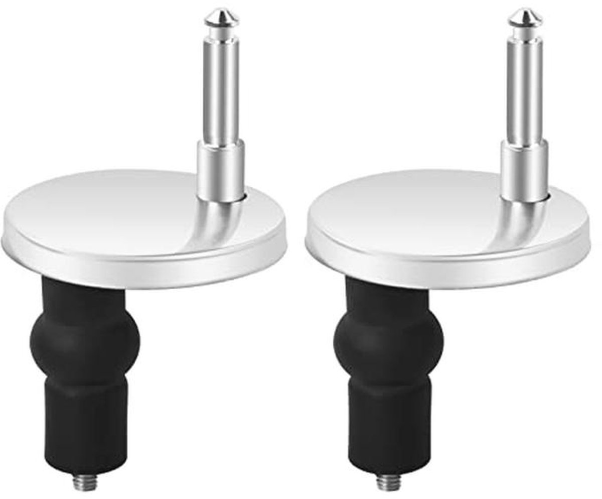 Set van 2 Bevestigingen voor Toiletbril - Universele Snelsluiting voor WC-opzetstukken