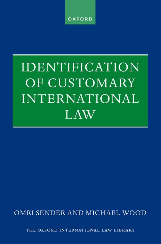 Oxford International Law Library- Identification of Customar ... - cover