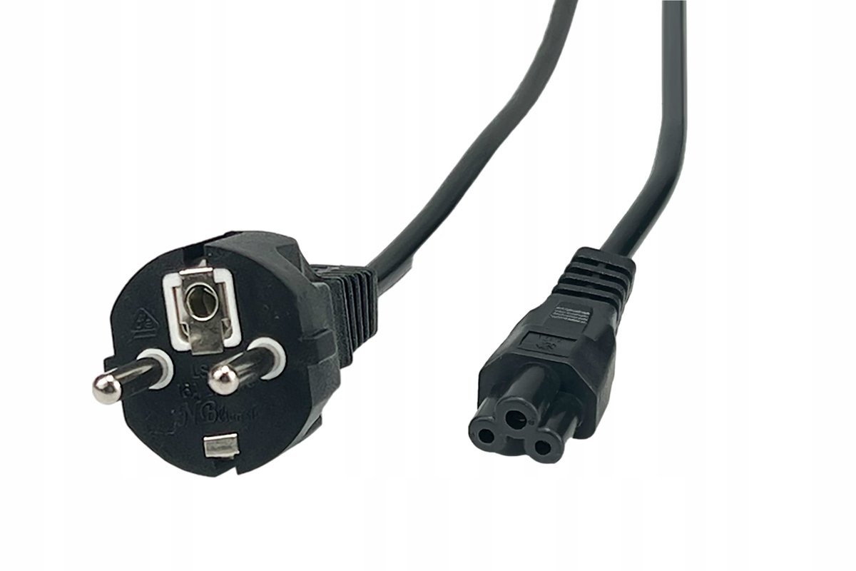POS AC Stroomkabel C5 Klaverblad 1,2m EU - POSAC-C5EU12