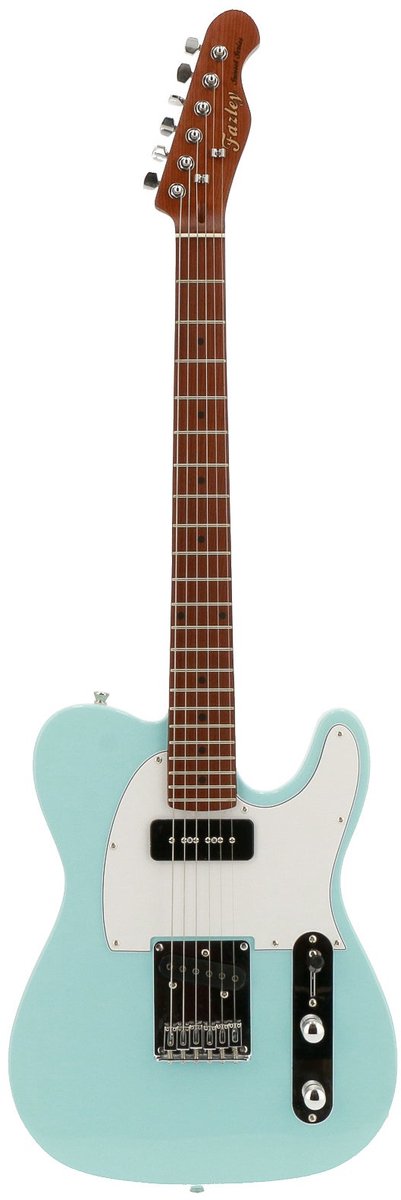 Elektrische gitaar - Met gratis lessen - incl. gigbag - Fazley Tempest 90 - Blauw