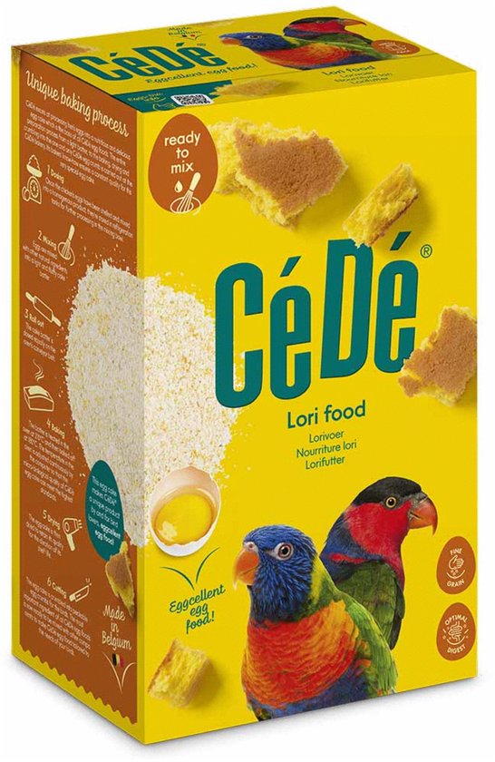 Cede Lori Voeding - 1 Kg - Papegaaienvoer