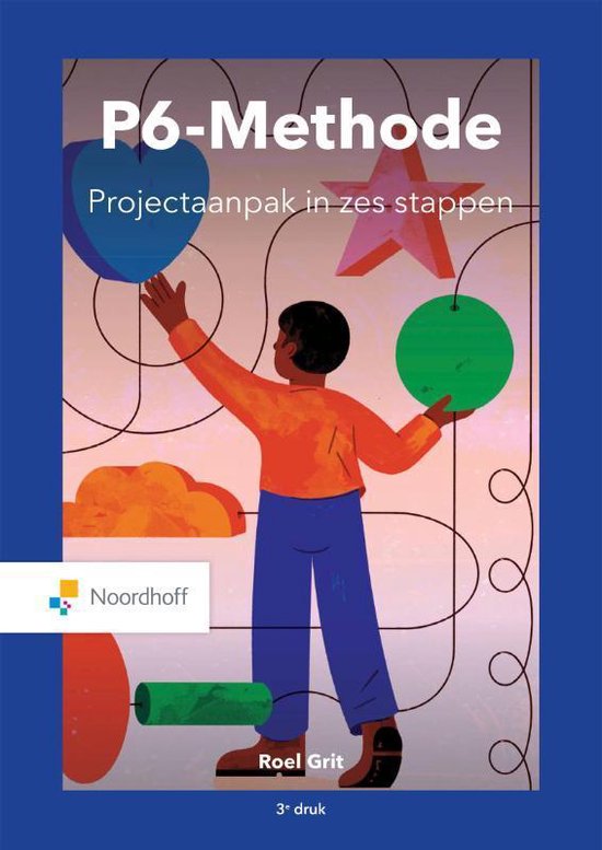 Boek cover Projectaanpak in zes stappen van Roel Grit