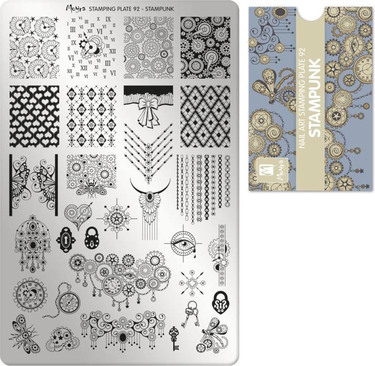 Goedkoopste Moyra Stamping Plate 92 Stampunk