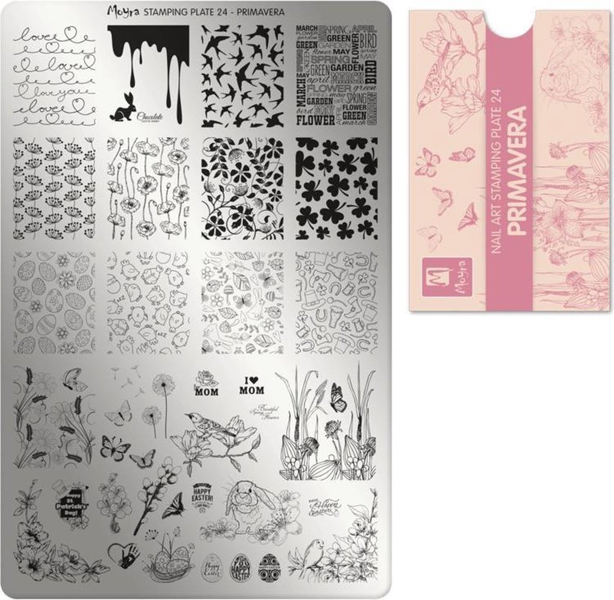 Goedkoopste Moyra Stamping Plate 24 Primavera