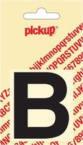 Pickup plakletter Helvetica 60 mm - zwart B