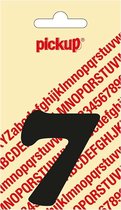 Pickup plakcijfer CooperBlack 60 mm - zwart 7