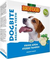 16x BF Petfood Dogbite Tandverzorgende Tabletten 55 stuks