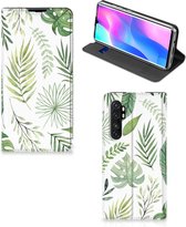 Smartphone Hoesje Xiaomi Mi Note 10 Lite Wallet Book Case Bladeren