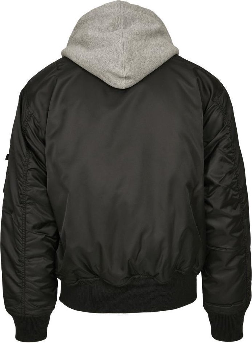 Urban Classics Bomber jacket 3XL Hooded MA1 Zwart