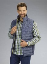 Vest met rits, blauw, maat L