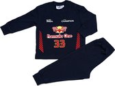 Fun2Wear Pyjama Formule 1 Verstappen - Navy - Maat 80