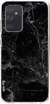 Casetastic Samsung Galaxy A52 (2021) 5G / Galaxy A52 (2021) 4G Hoesje - Softcover Hoesje met Design - Black Marble Print