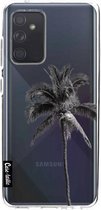 Casetastic Samsung Galaxy A52 (2021) 5G / Galaxy A52 (2021) 4G Hoesje - Softcover Hoesje met Design - Palm Tree Transparent Print