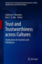 Springer Series in Emerging Cultural Perspectives in Work, Organizational, and Personnel Studies - Trust and Trustworthiness across Cultures