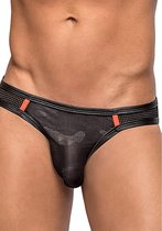 Sport Bikini - Black - Small - Maat XL - Lingerie For Him - black - Discreet verpakt en bezorgd