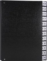 Kangaro K-55676 Sorteermap A4 Zwart A-Z 24 Dlg.