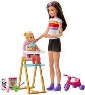 Barbie Skipper Babysitter Speelset + 2 Poppen