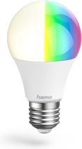 Hama Wifi-ledlamp E27 10W RGB Dimbaar