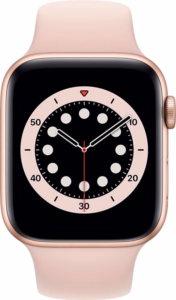 Bedrijfsomschrijving nauwelijks terugtrekken Apple Watch Series 6 - Smartwatch dames - 44 mm - Goudkleurig | bol.com