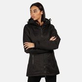 Regatta Outdoorjas Rainow Dames Polyester Zwart Maat 42