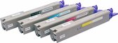 ABC huismerk Set 4x toner geschikt voor Oki C3520 MFP C3530 C3530n MC350 MC360 C 3520MFP C 3530 C 3530n MC 350 MC 360