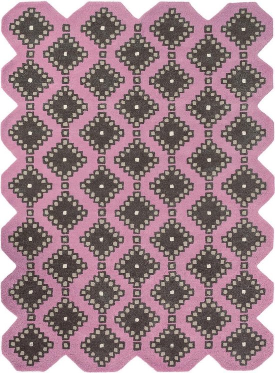 Ted Baker - Iviv Pink 160702 Vloerkleed - 200x280  - Rechthoek - Laagpolig Tapijt - Modern - Beige, Bruin, Roze