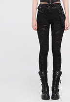 Punk Rave Legging -M- Terror Zwart/Zwart