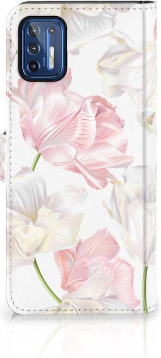 Motorola Moto G9 Plus Hoesje Lovely Flowers