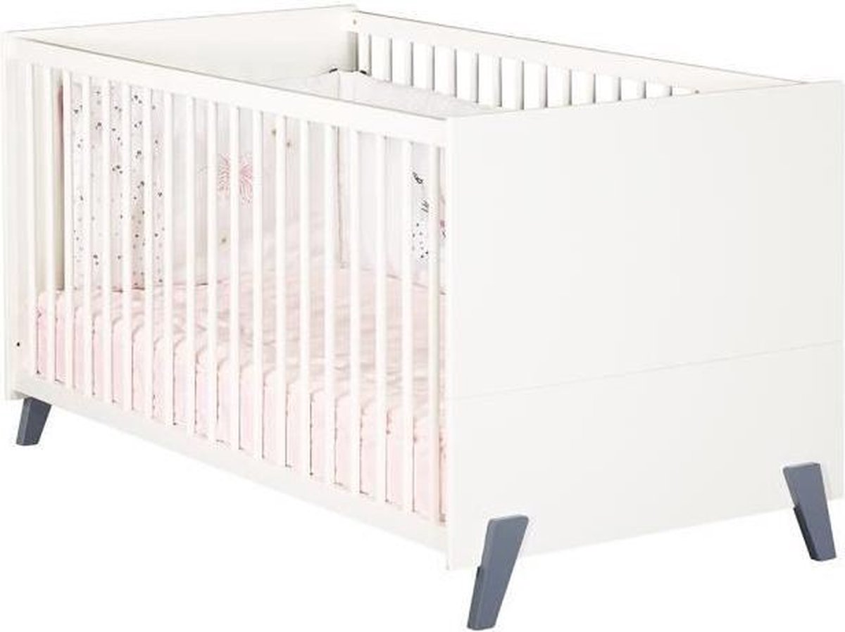 Lit évolutif 140x70 - Little Big Bed en bois blanc - Cdiscount