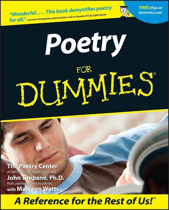 Poetry For Dummies - cover
