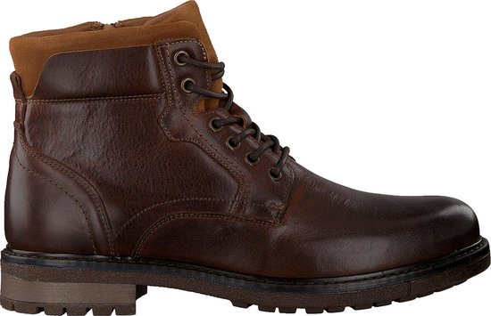 Mazzeltov Mmil612.01omo1 Veterboots - Laarzen Met Veters - Heren - Bruin -  Maat 41 | bol.com