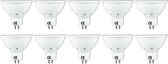 LED Spot 10 Pack - Aigi Firona - GU5.3 MR16 Fitting - 6W - Warm Wit 3000K - 12V - BES LED