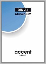 "Nielsen Accent 21x29,7 aluminium zilv. mat DIN A4 52124"