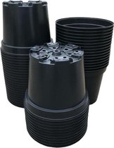 Pot d'élevage noir - Ø28cm, hauteur 23cm, 10 litres (50 pièces)