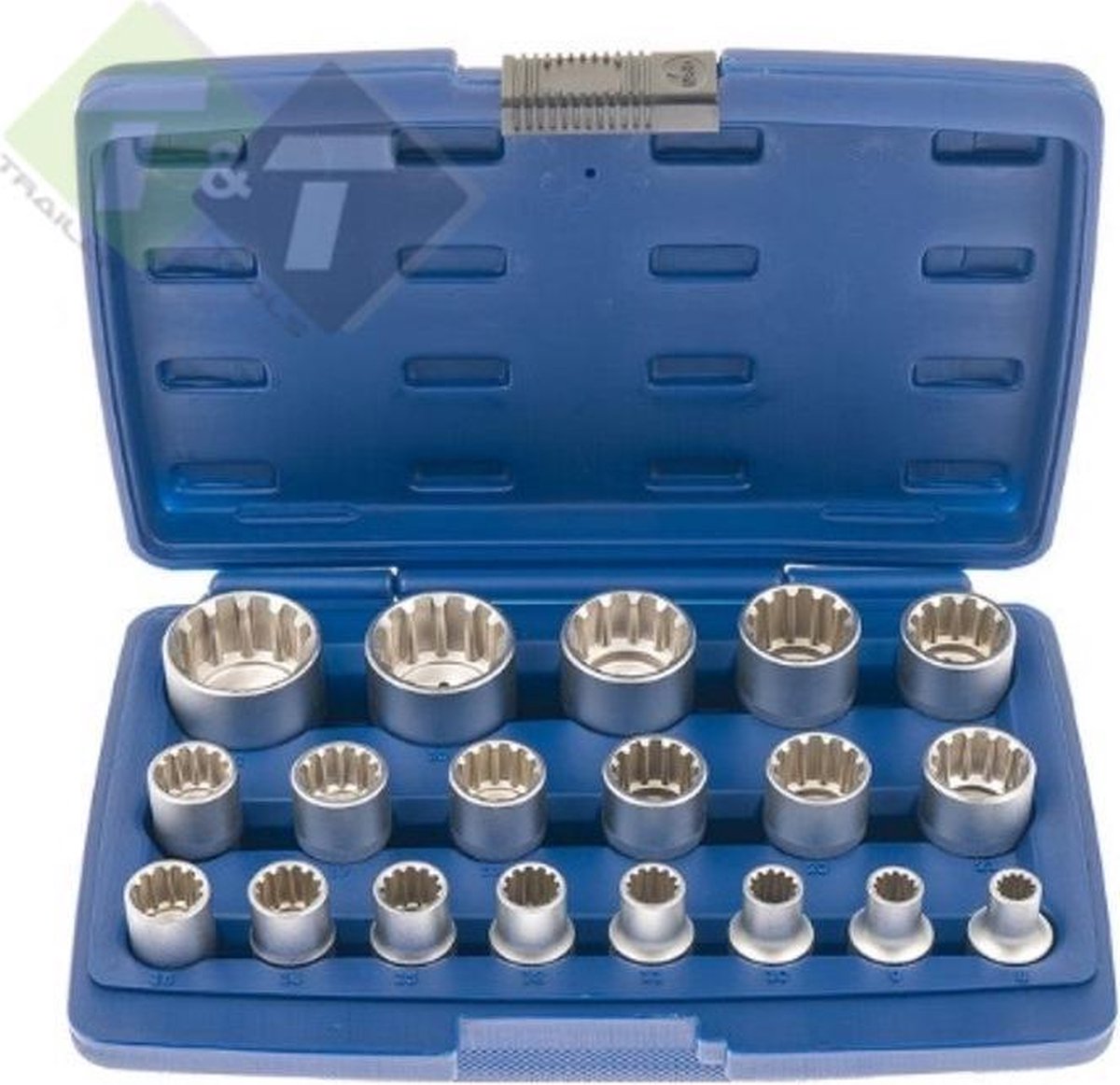 Dopsleutels voor stelmoeren KM / AN 1/2 in Gereedschap / Handgereedschap / Dopsleutels en toebehoren / 1-2 aandrijving / Doppen los