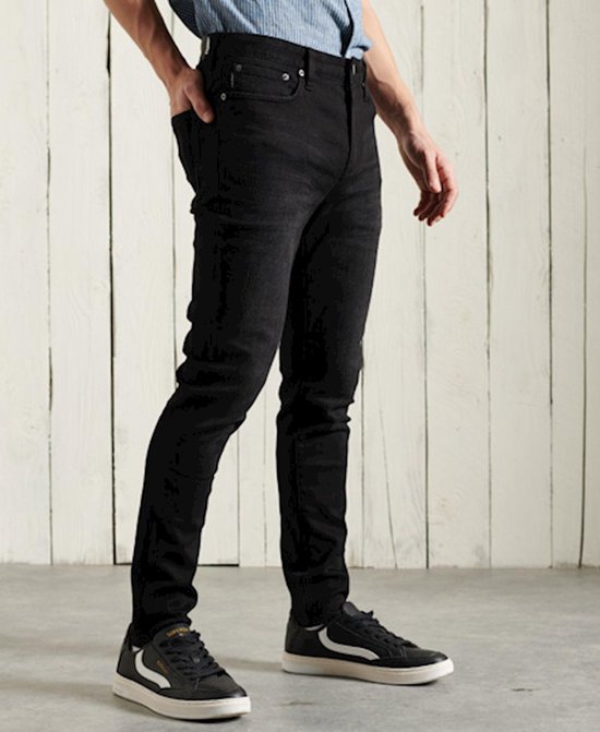 superdry jeans black