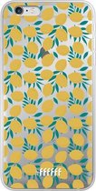 6F hoesje - geschikt voor iPhone 6s -  Transparant TPU Case - Lemons #ffffff