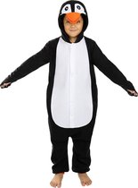FUNIDELIA Pinguin Onesie voor Kinderen - Pinguin Kostuum - 135-152 cm