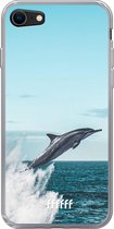 6F hoesje - geschikt voor iPhone SE (2020) - Transparant TPU Case - Dolphin #ffffff
