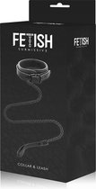 Fetish submissive collar met leash