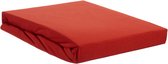 Beddinghouse - Jersey - Lycra - Topper - Hoeslaken - Lits-jumeaux - 180/200x200/220 cm - Coral Red