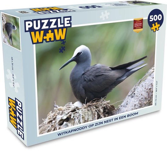 Puzzel 500 stukjes Witkapnoddy - Witkapnoddy op zijn nest in een boom -  PuzzleWow... | bol.com