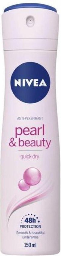 Nivea Deodorant Spray Pearl & Beauty - 150 ml | bol.com