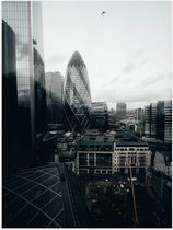 Poster – 30 St Mary Axe - Londen - Engeland - 30x40cm Foto op Posterpapier