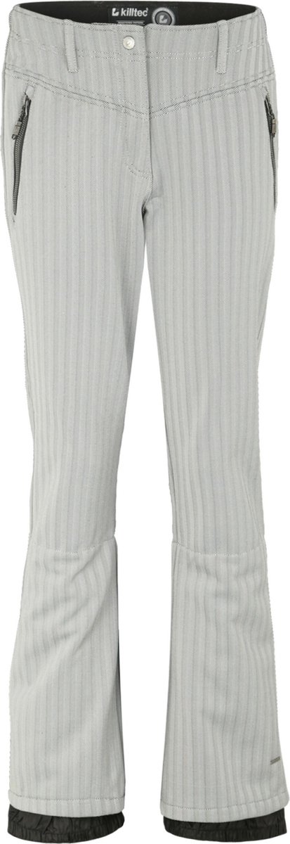 Killtec dames ski softshell broek Jilia allover Grijs