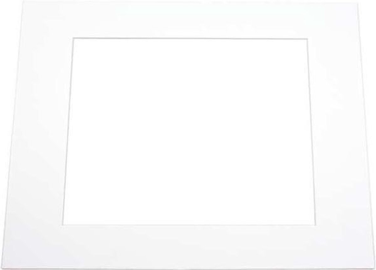 Passepartout Superwit - Buitenmaat 27,9x35,6cm (10 stuks)